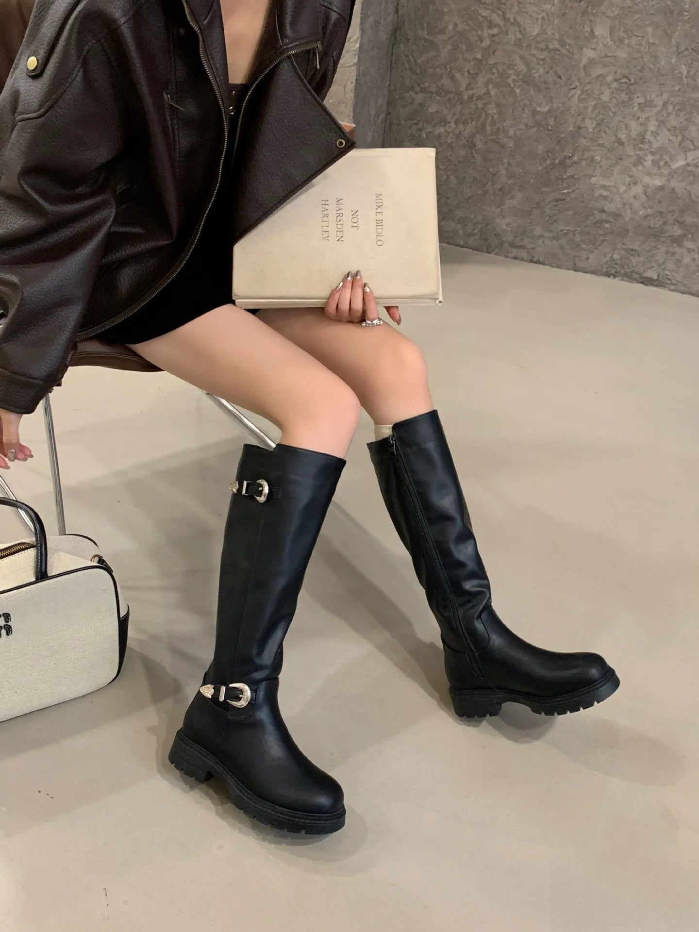 Bottes d'équitation boucle ✅ - Relivaro 7